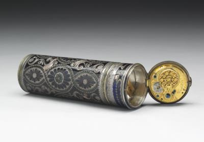 图片[3]-Telescope fitted with a timepiece. Europe, late 18th- early 19th century.-China Archive